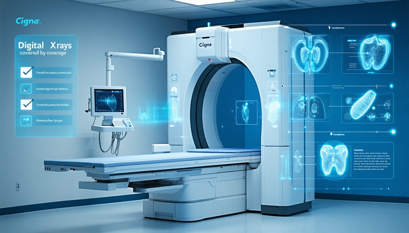 digital x-rays covered by cigna