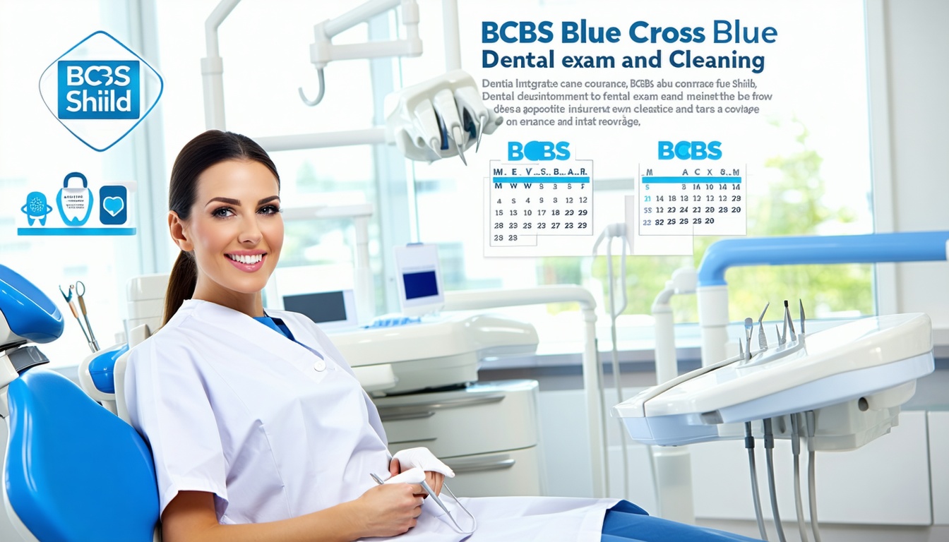 bcbs dental exam and cleaning coverage
