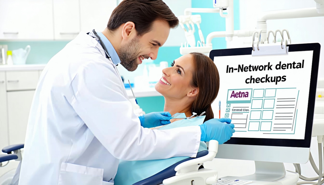 in-network dental checkups aetna