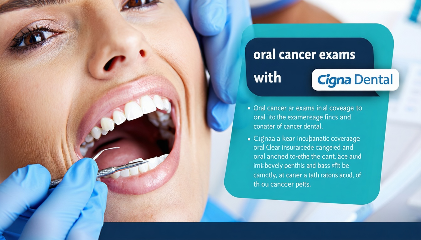 oral cancer exams with cigna dental