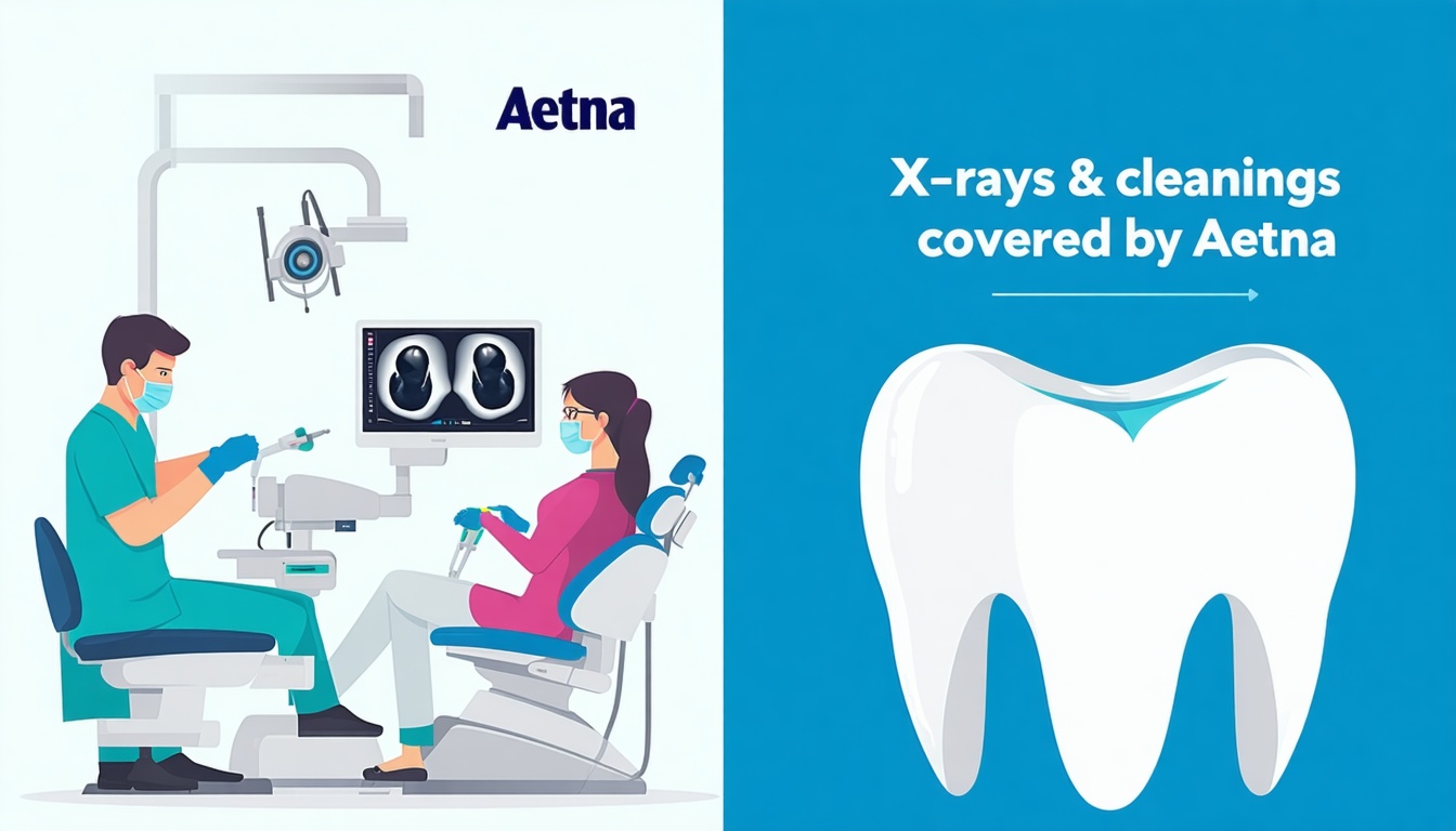 x-rays and cleanings covered by aetna