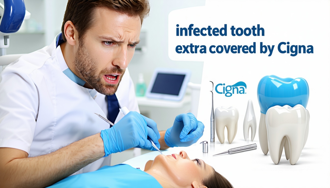 infected tooth extraction covered by cigna