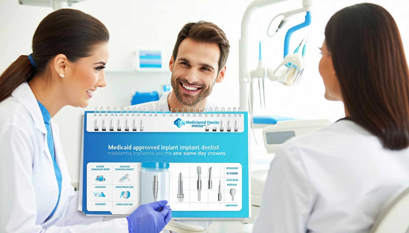 medicaid approved implant dentist