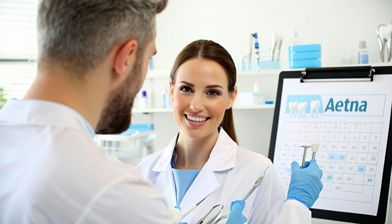 aetna dentist for implant crown restoration