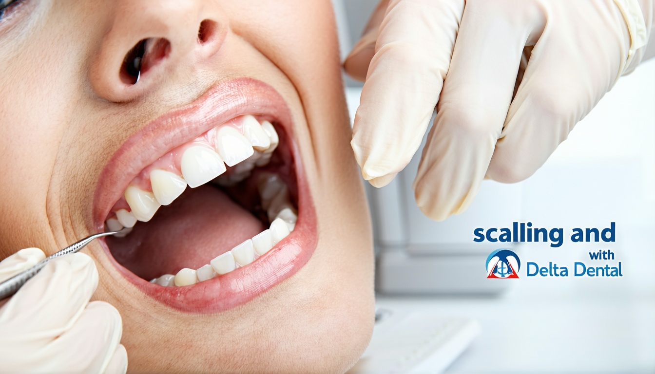 scaling and root planing with delta dental